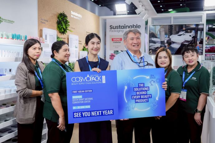Thai Hoover เข้าร่วมงาน COSMOPACK เพื่ออัปเดตทิศทางอุตสาหกรรมบรรจุภัณฑ์ความงาม และติดตามแนวโน้มด้าน Sustainable Packaging ที่กำลังเป็นมาตรฐานสำคัญของตลาดโลก