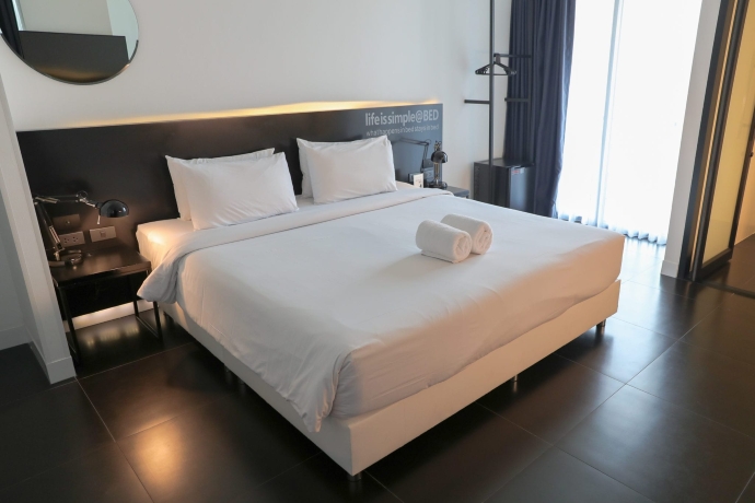 รูปเตียงโรงแรม Bed Nimman