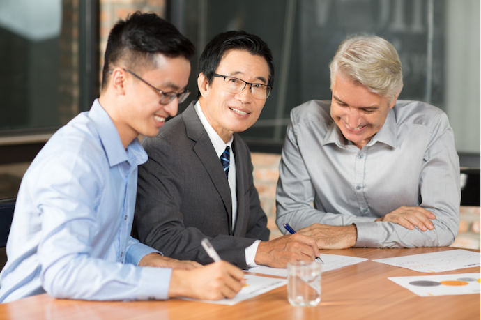 ทีมผู้บริหารร่วมกันกำหนดวาระการประชุมบริษัท